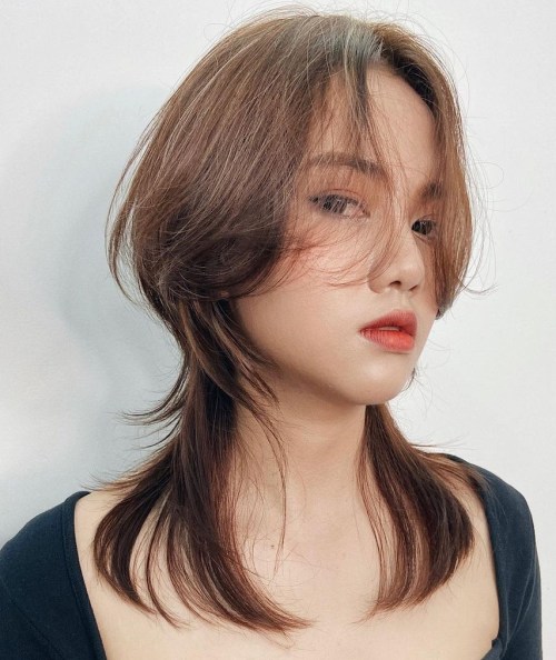 Medium Brown Octopus With Textured Ends Medium Brown Octopus With Textured Ends — Octopus Haircut 2027