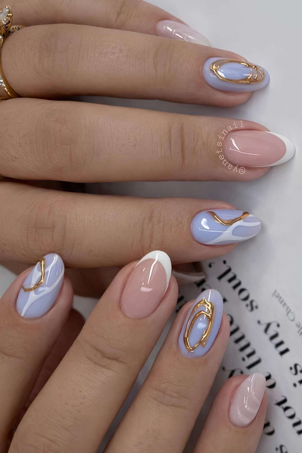 Gingham Pattern On All Nails Visual Idea Gingham Pattern On All Nails Visual Idea — Periwinkle Nails 2027