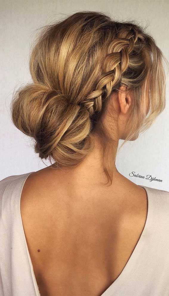 Blonde Visual Idea Blonde Visual Idea — Side Bun Hairstyles 2027