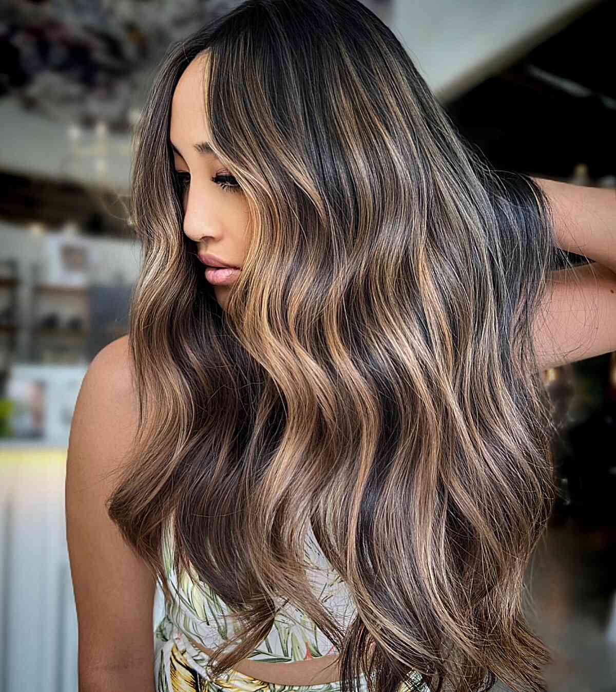 No Bangs Visual Idea No Bangs Visual Idea — Caramel Highlights 2027