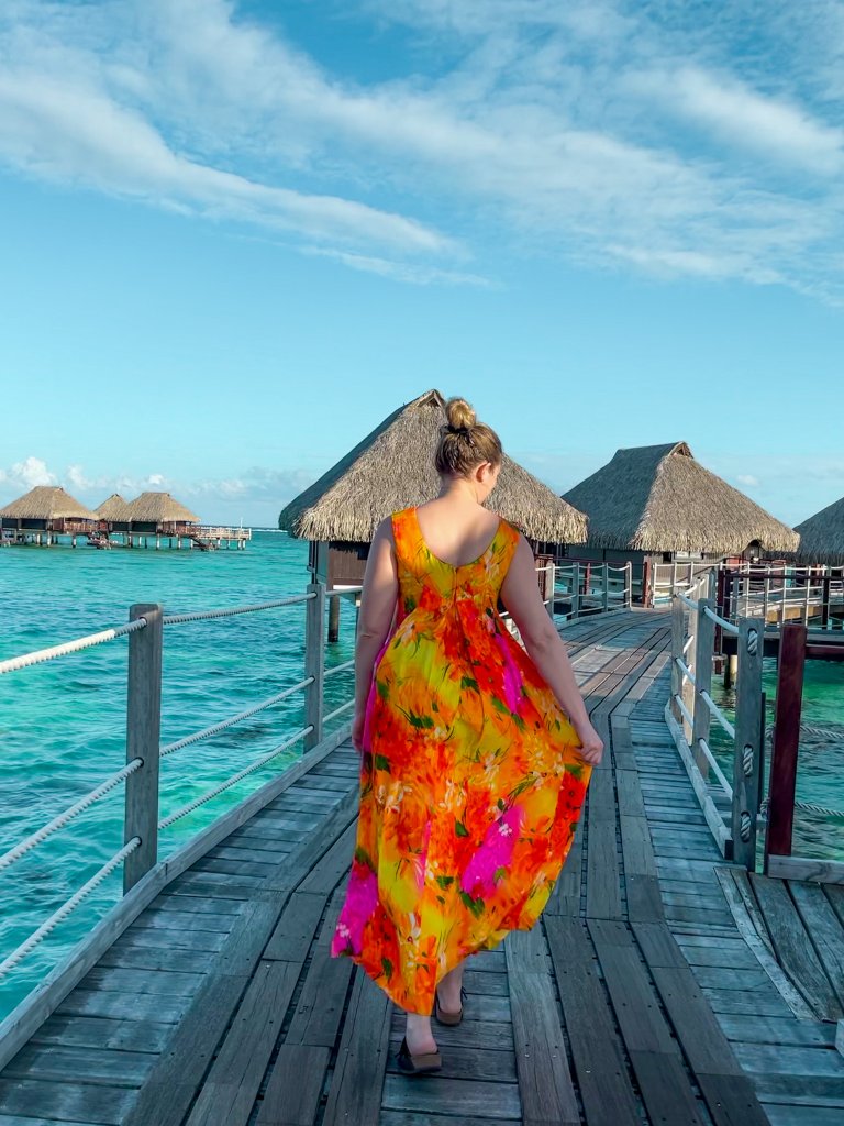 Vibrant Island Stroll: Floral Maxi Dress Vibrant Island Stroll: Floral Maxi Dress — Bora Bora Outfits 2027