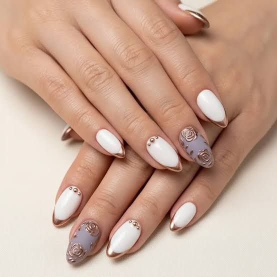 Elegant Formal Bridal Visual Idea — Nails 2027 for Pale Skin