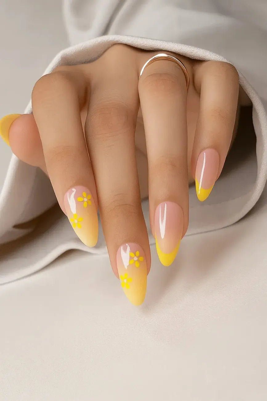 Spring Visual Idea — Floral Gel Nails 2027
