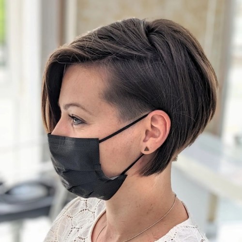 Dark Brown Visual Idea Dark Brown Visual Idea — Undercut Bob 2027