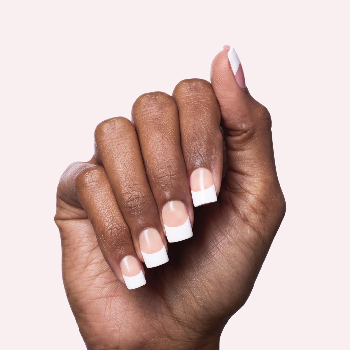 Short Square Sheer Nude Pink Glossy Nails Short Square Sheer Nude Pink Glossy Nails — Wedding Square Nails 2027