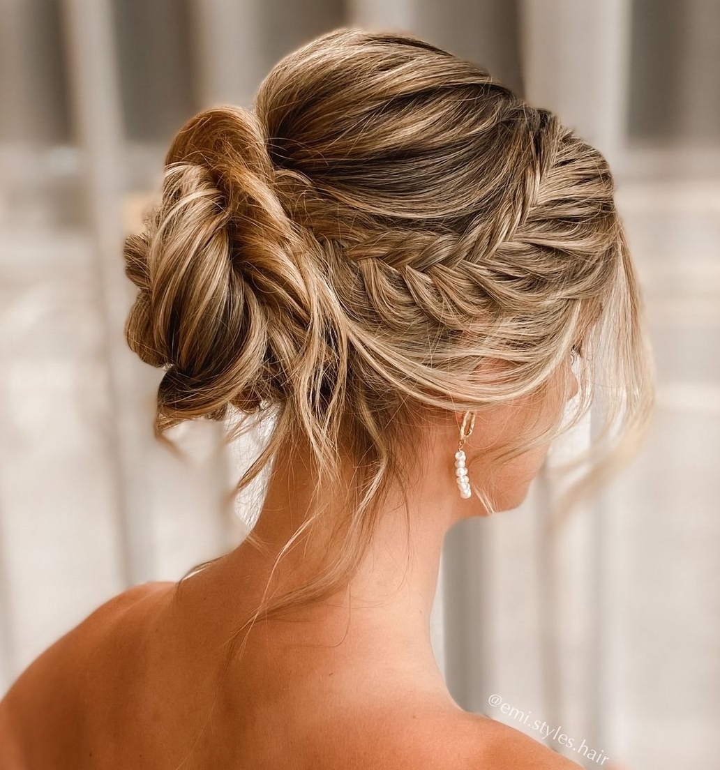 Intricate Blonde Braided Updo Intricate Blonde Braided Updo — Braided Bun 2027