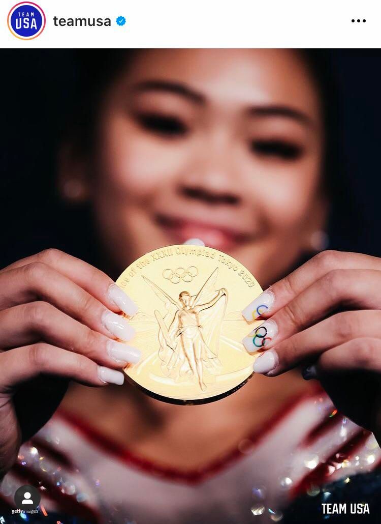 Olympics Visual Idea Olympics Visual Idea — Simple Gymnastics Nails 2027