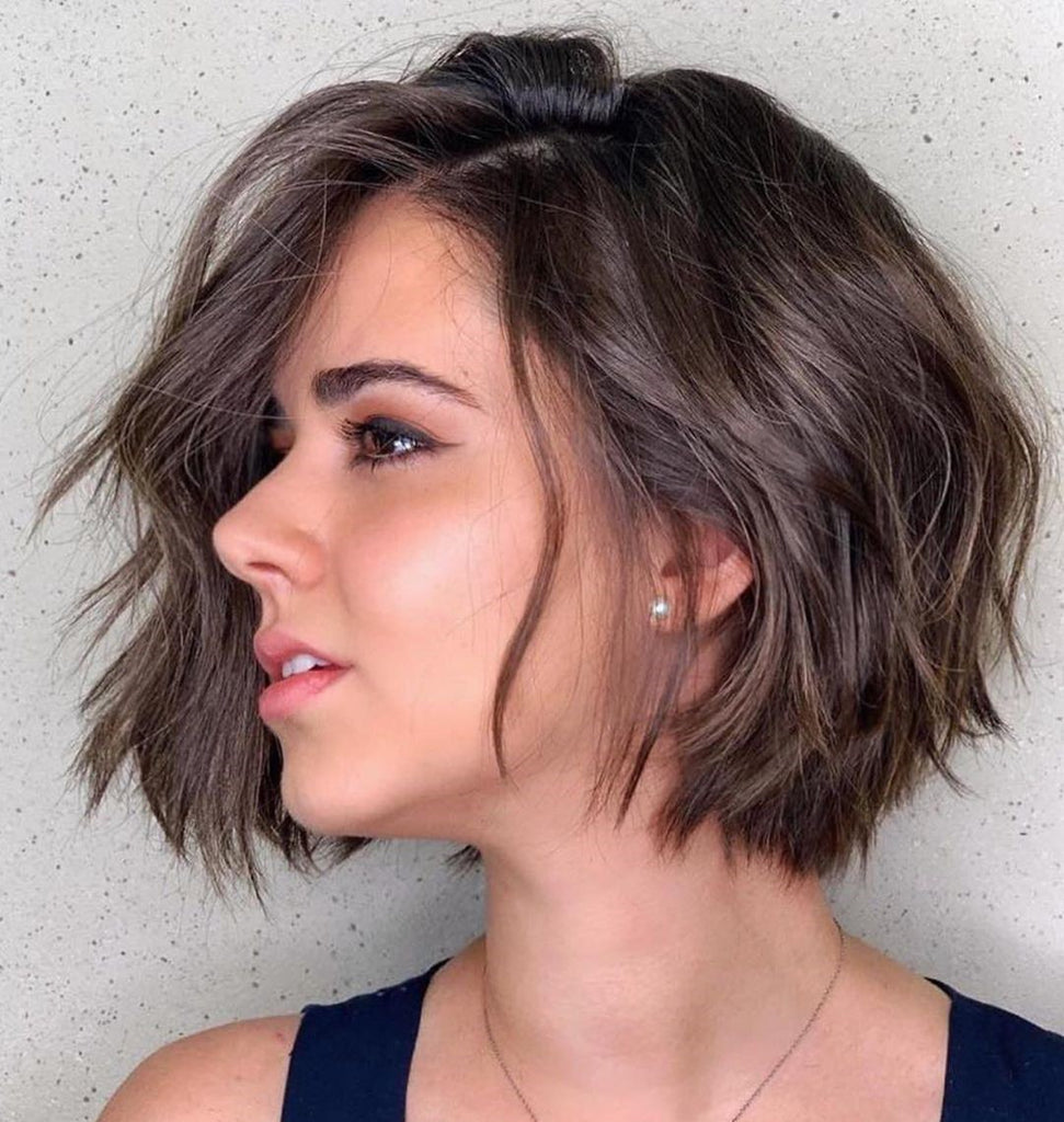 Dark Brown Visual Idea — Wavy Bob 2027