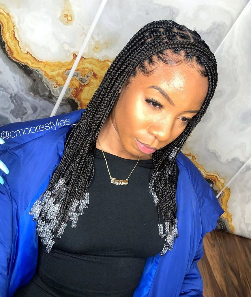 Long Knotless Braids With Beads Long Knotless Braids With Beads — Layered Knotless Braids 2027