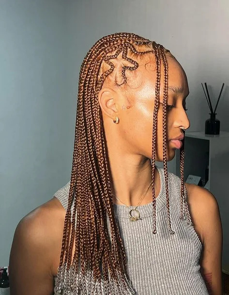 Fulani Braids With Side Beads — Tribal Braids 2027