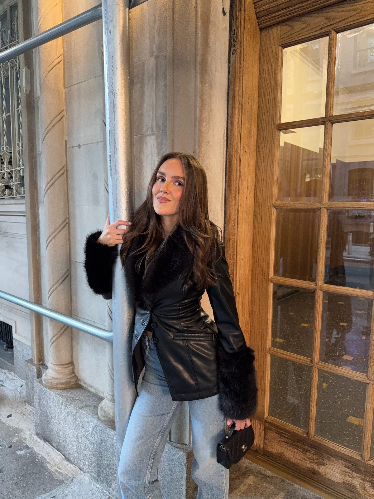 Sheer Texture: Brown Ruched Off-the-Shoulder Dress — Cocktail Bar Outfits 2027