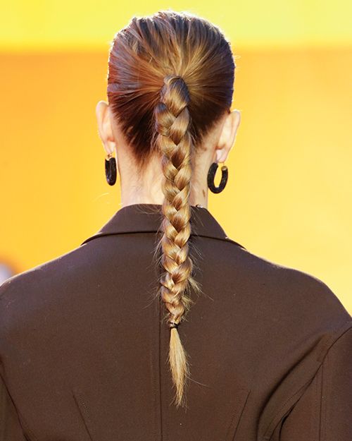Blonde With Subtle Highlights Blonde Uniform Braided Ponytail Blonde With Subtle Highlights Blonde Uniform Braided Ponytail — Braided Ponytail 2027