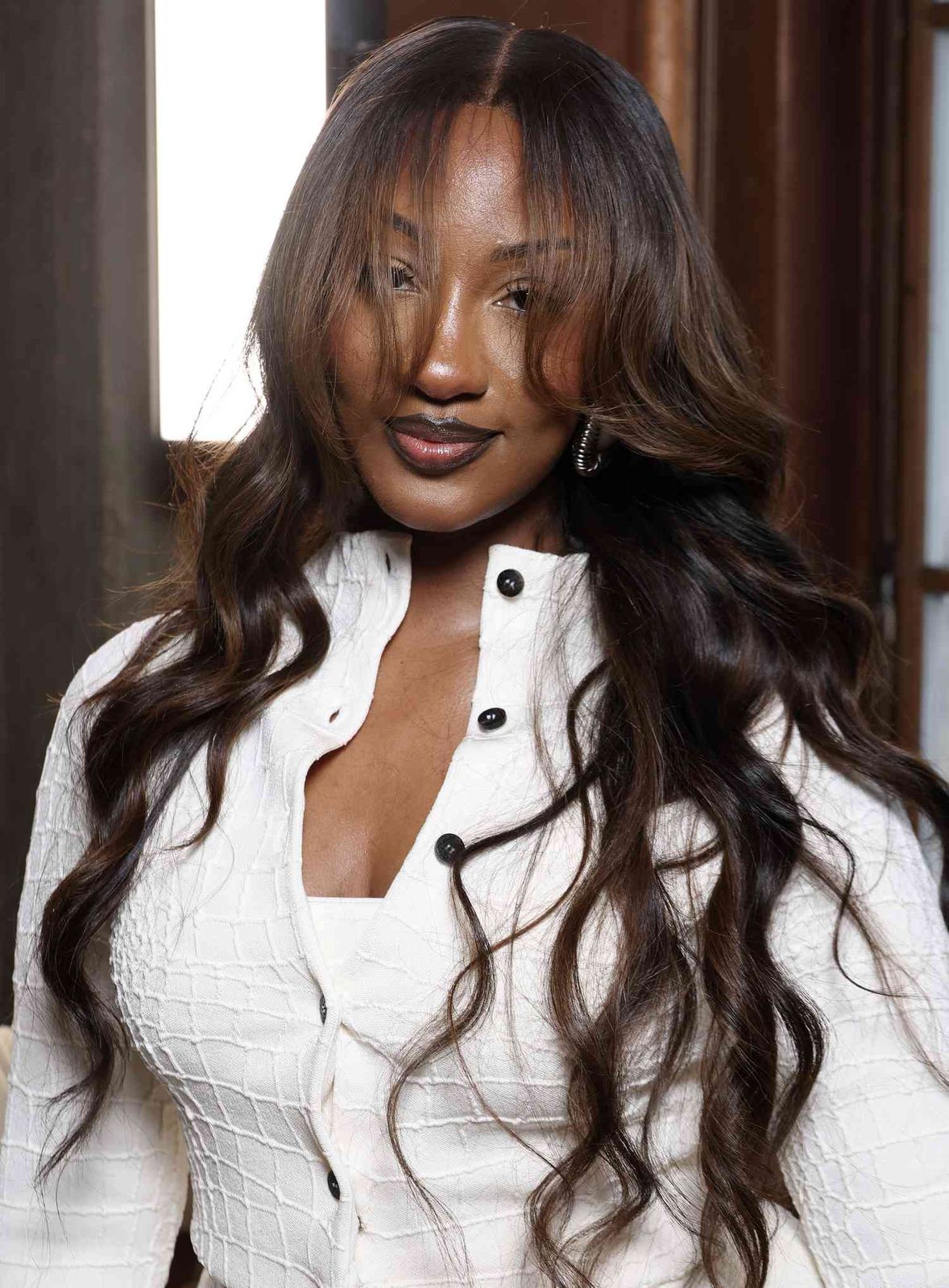 Dark Brown With Subtle Highlights Visual Idea — Down Birthday Hairstyles 2027
