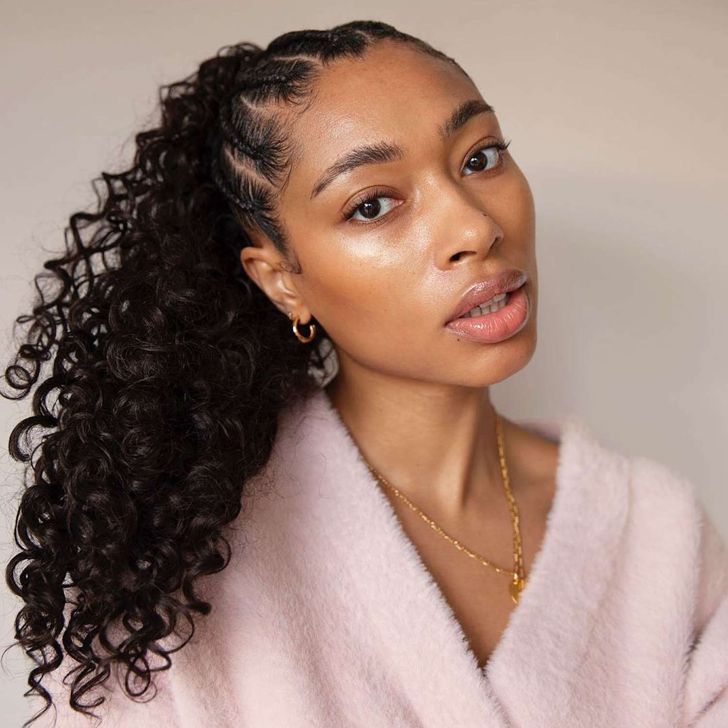 Braided Ponytail with Curly Ends Braided Ponytail with Curly Ends — Braided Hairstyles 2027 with Curls