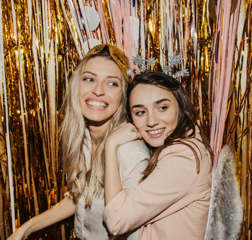 Festive Pink T-Shirts, Metallic Shorts, and Feather Boa Festive Pink T-Shirts, Metallic Shorts, and Feather Boa — Sorority Outfits 2027