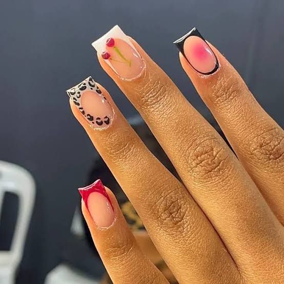 Playful Trendy Visual Idea — Pastel Nails 2027 for Dark Skin