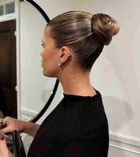 Perfectly Formed Blonde Bun Perfectly Formed Blonde Bun — Slicked Back Bun 2027