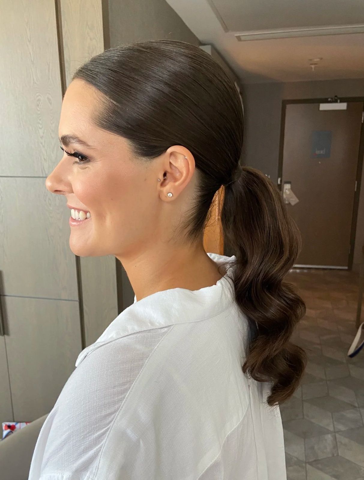 Dark Brown Visual Idea — Ponytail Hairstyles 2027 for Thin Hair