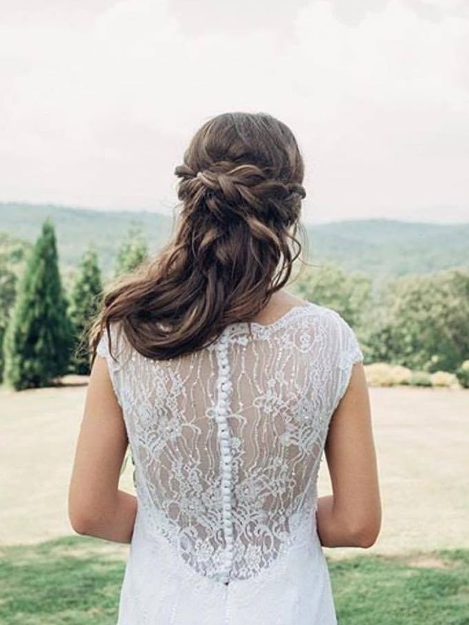 Medium Brown Visual Idea Medium Brown Visual Idea — Boho Braided Wedding Hair 2027