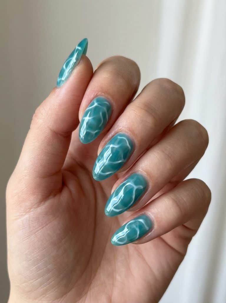 Glossy Jelly Visual Idea Glossy Jelly Visual Idea — Emerald Prom Nails 2027