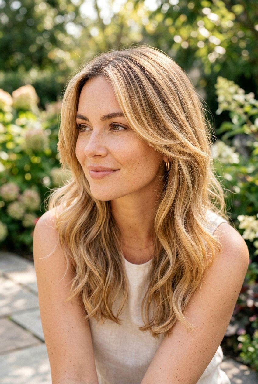 Long Honey Blonde With Face-Framing — Blonde Hair 2027 for Pale Skin