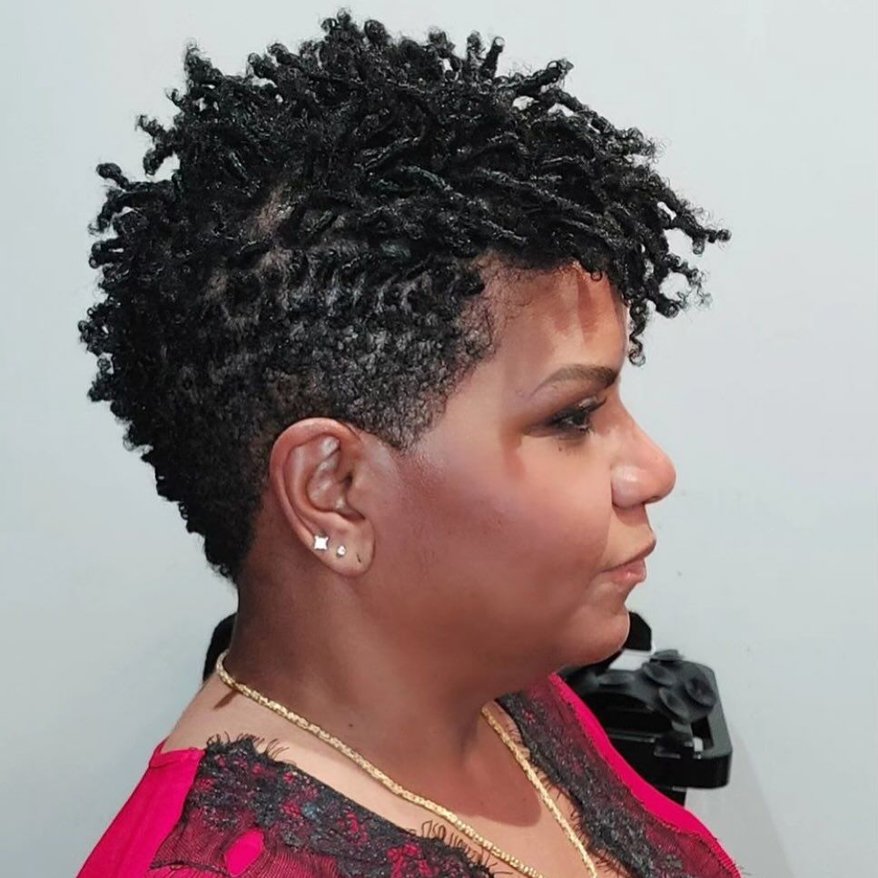 Short Locs With Undercut Detail Short Locs With Undercut Detail — Loc Styles 2027 for Black Women