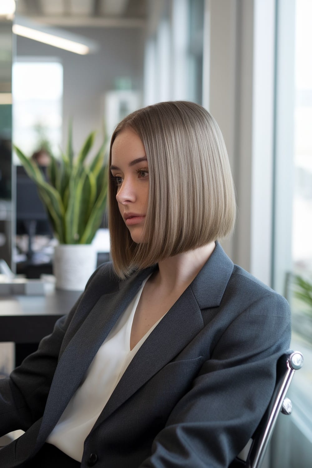 Ash Blonde Visual Idea Ash Blonde Visual Idea — Office Hairstyles 2027