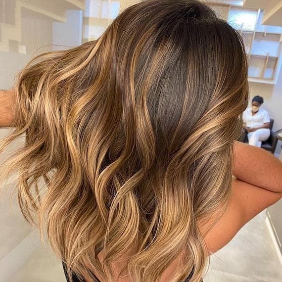 Back View Close Crop Visual Idea — Caramel Blonde Hair 2027