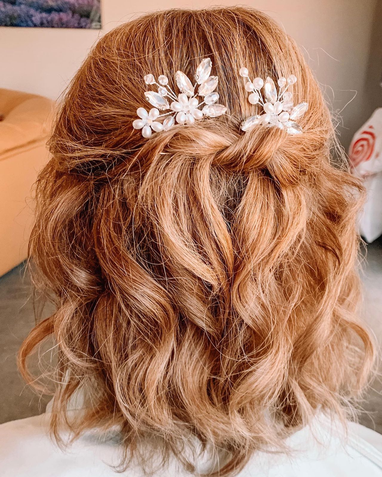 Strawberry Blonde Visual Idea — Down Mother of the Bride Hairstyles 2027