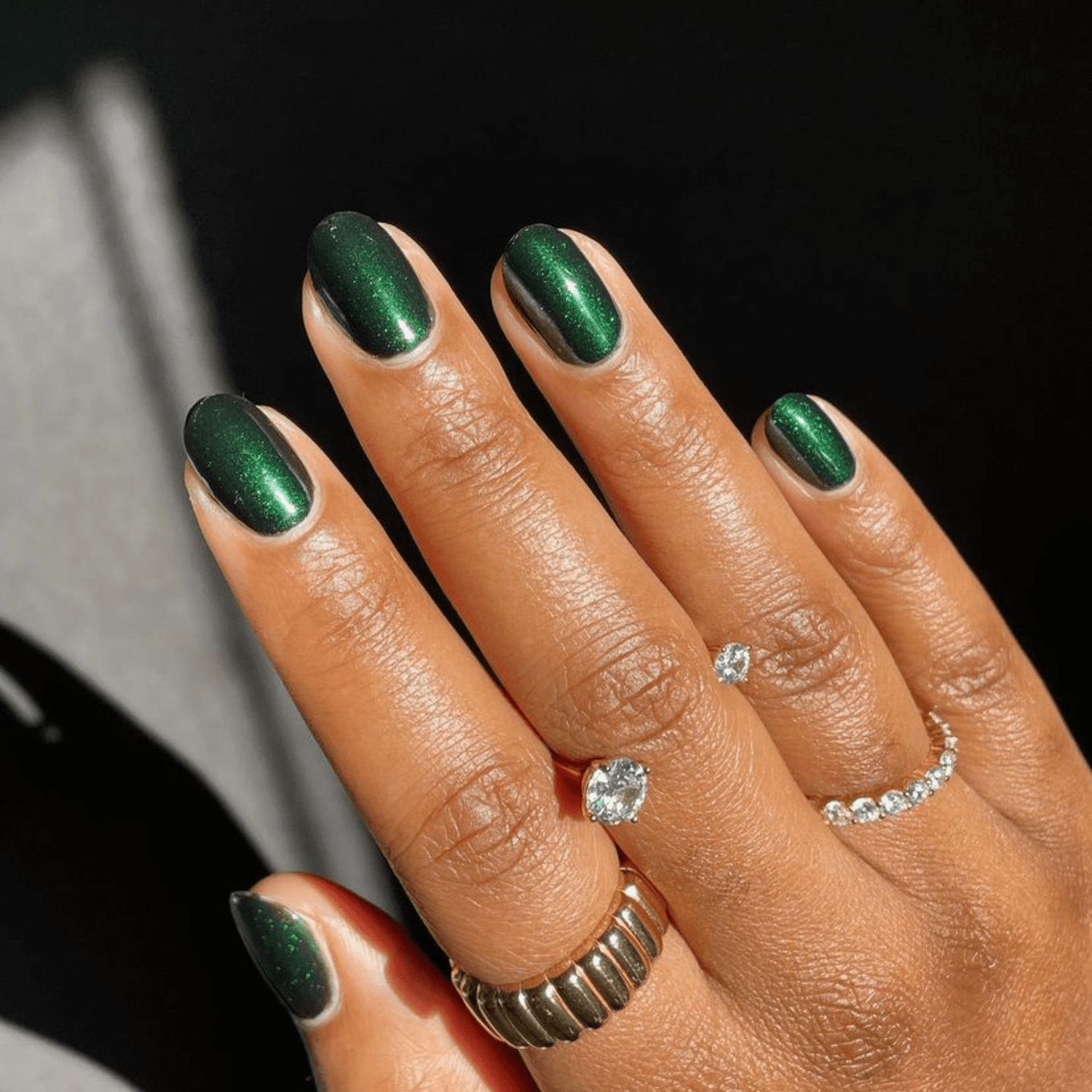 Glossy Visual Idea Glossy Visual Idea — Forest Green Nails 2027