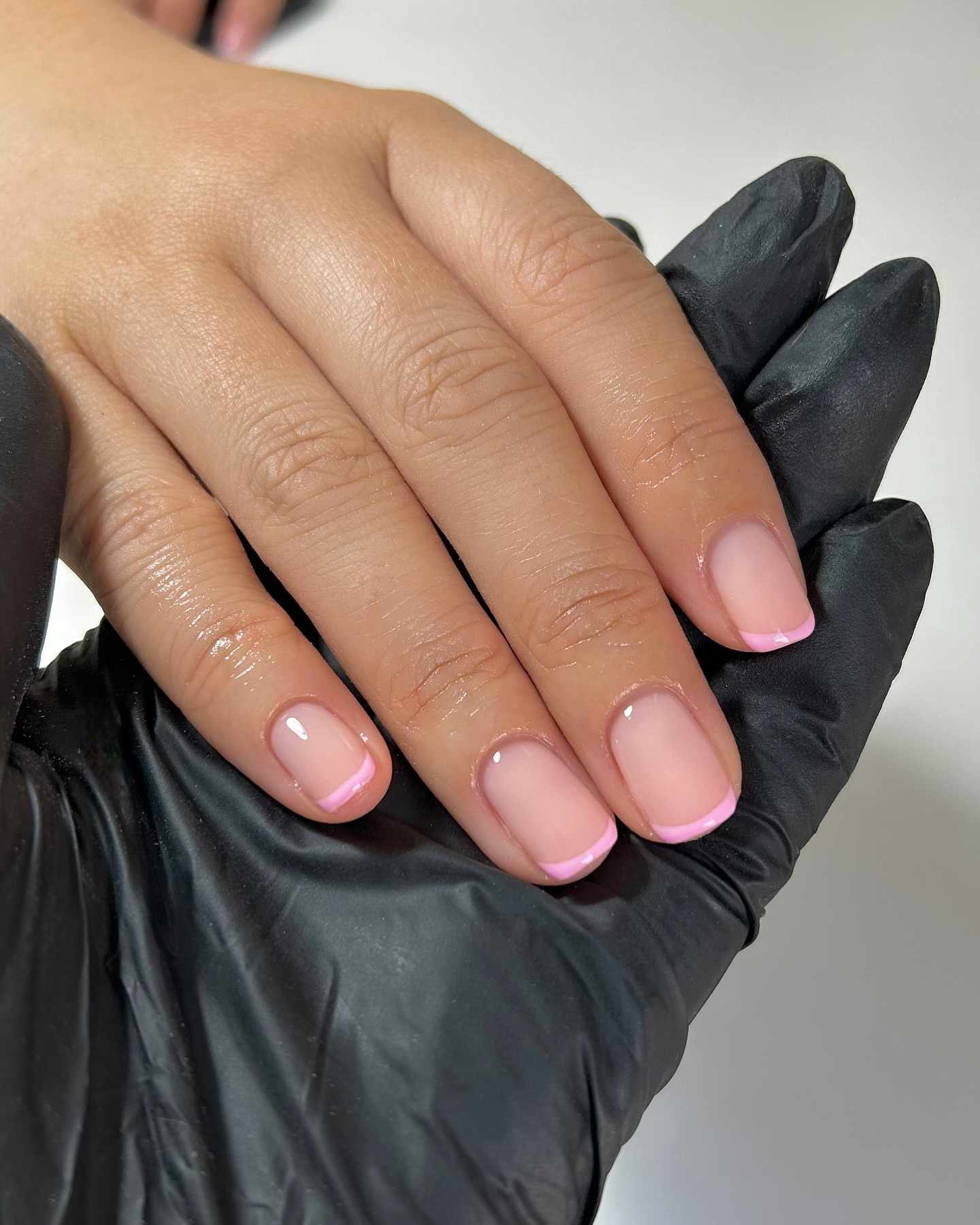 Short Square Classic French Short Square Classic French — Simple Graduation Nails 2027
