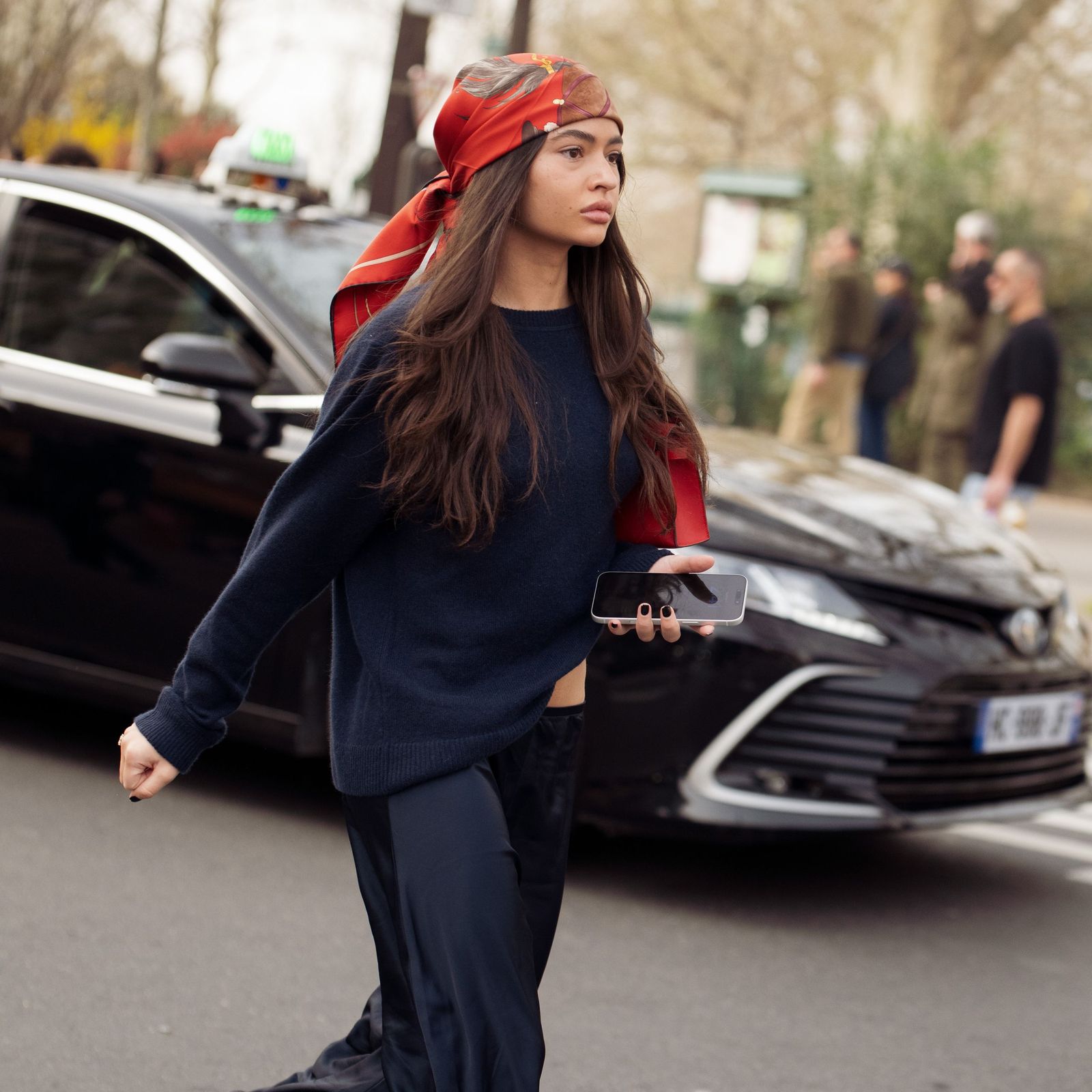 Unknown Outfit Idea Unknown Outfit Idea — Navy Blue Pleated Pants Outfits 2027