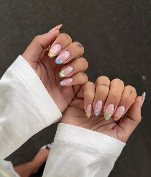 Both Hands Visual Idea Both Hands Visual Idea — Oval Nails 2027