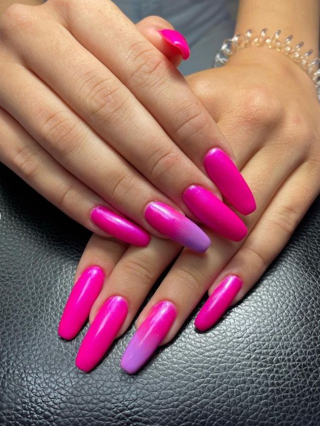 Visual Idea — The Hands Are Posed Against A Dark Visual Idea — The Hands Are Posed Against A Dark — Neon Acrylic Nails 2027