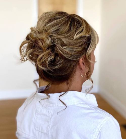 Ash Blonde Elegant Low Bun Ash Blonde Elegant Low Bun — Mother of the Bride Updos 2027