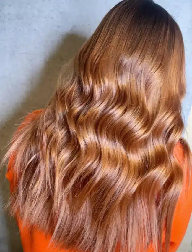 Warm Copper With Golden Highlights Warm Copper With Golden Highlights — Copper Hair 2027