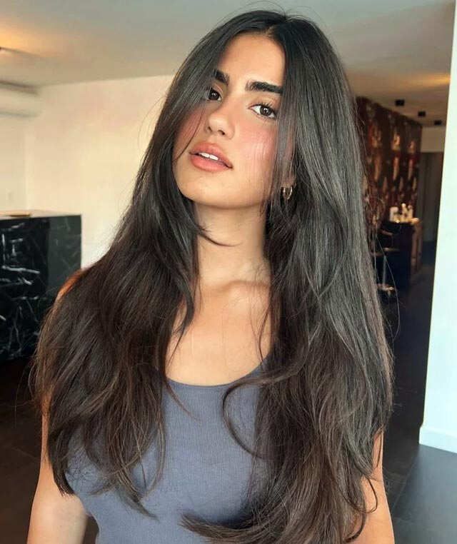 Front View Visual Idea Front View Visual Idea — Subtle Layered Haircut 2027