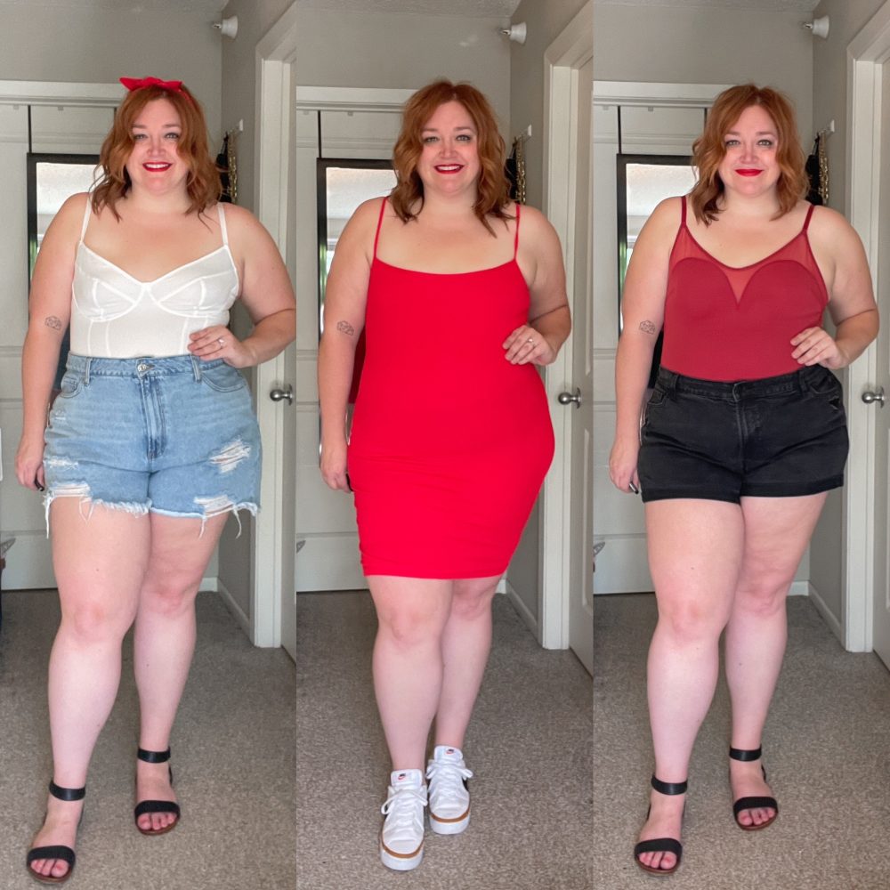 Edgy Summer Style: Corset Top and Distressed Denim Edgy Summer Style: Corset Top and Distressed Denim — Plus Size 4th of July Outfits 2027