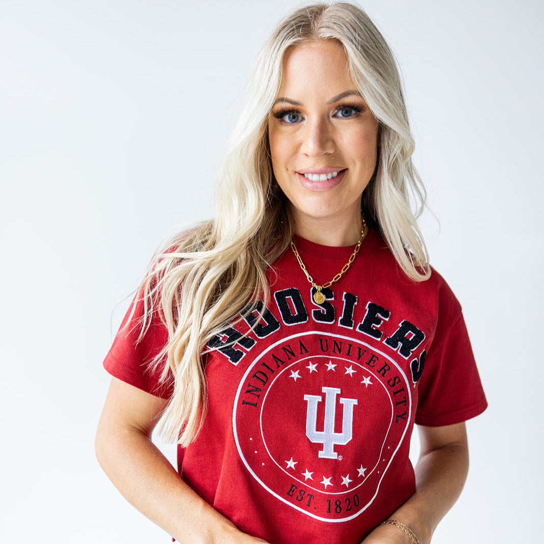University Graphic Tee: Indiana Hoosiers Style — College Game Day Outfits 2026