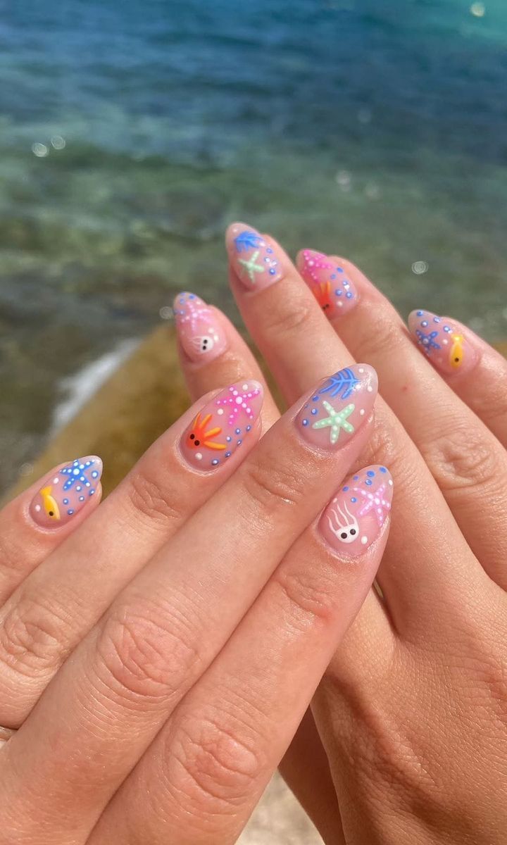 Summer Beach Visual Idea — Coastal Nails 2027