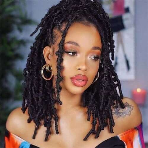 Collarbone Layers With Loose Strands — Soft Locs 2027