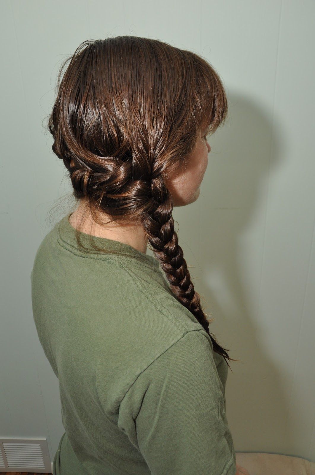 Sleepy Braid with Blunt Bangs Sleepy Braid with Blunt Bangs — Hairstyles to Sleep In 2027