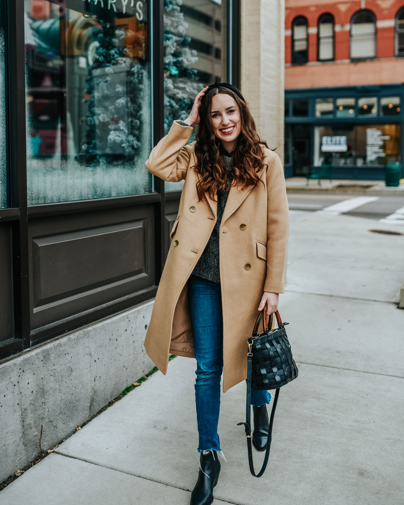 Camel Coat and Knit Sweater for a Refined Winter Western Outfit — Winter Western Outfits 2027