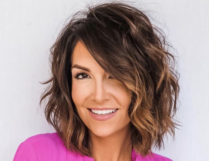 Textured Dark Brown Shag Bob Textured Dark Brown Shag Bob — Haircuts 2027 for Women Over 50