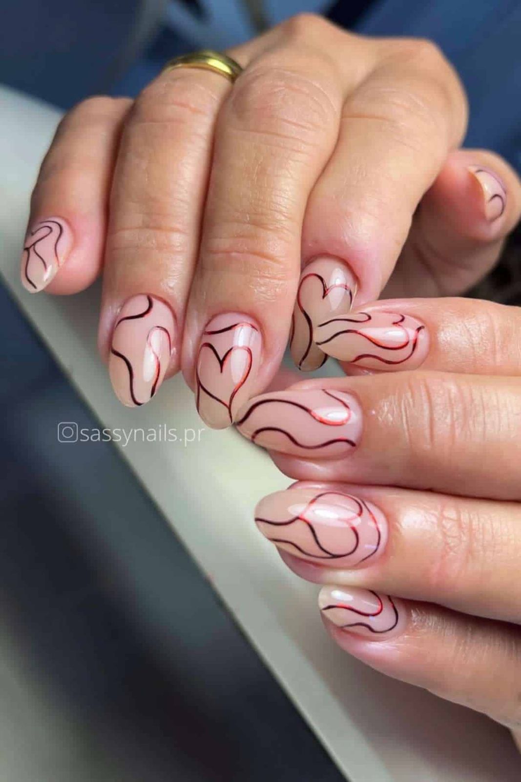 Sheer Nude Base With Red Accents Visual Idea Sheer Nude Base With Red Accents Visual Idea — Love Nails 2027