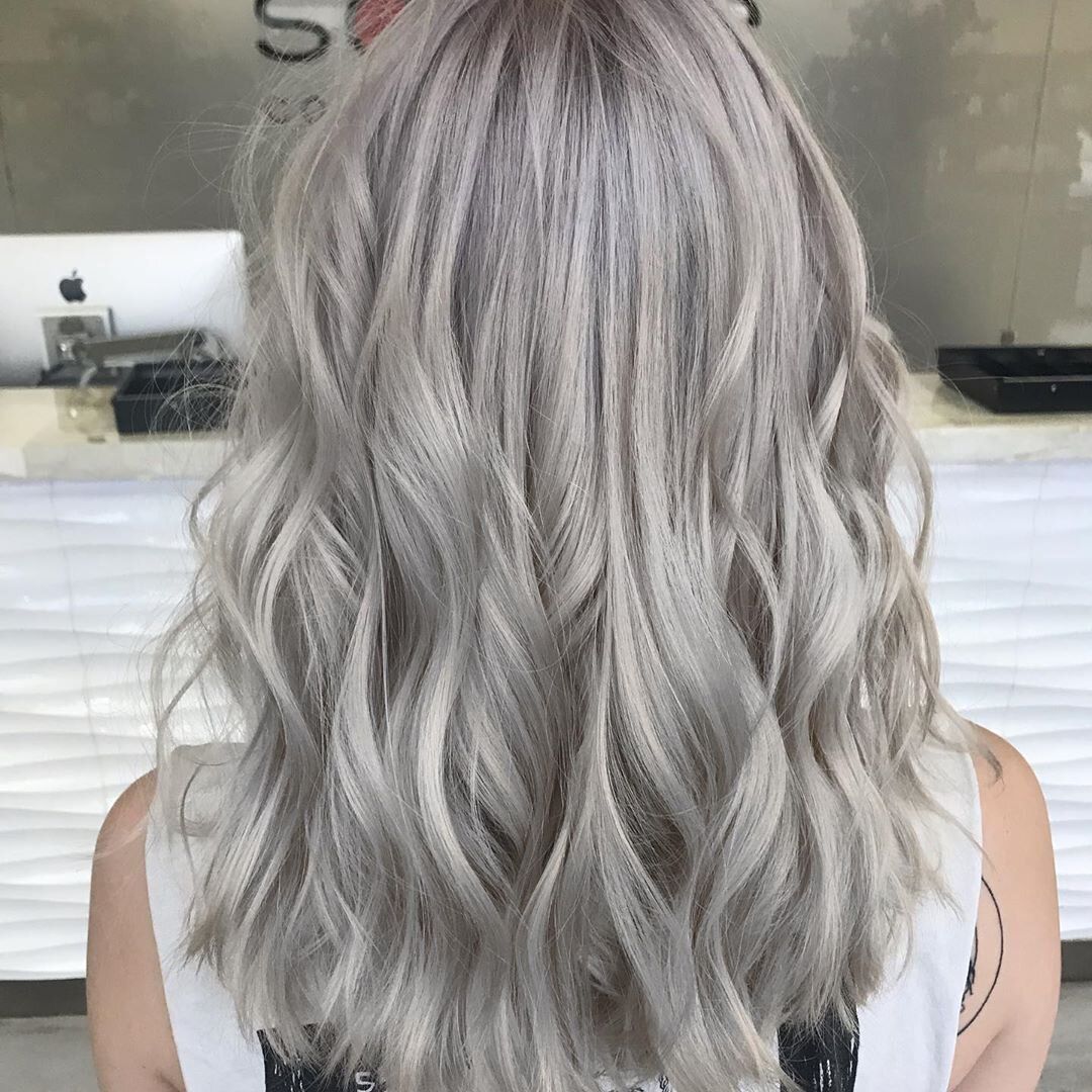 Ash Blonde With Silver Tones Visual Idea Ash Blonde With Silver Tones Visual Idea — Icy Blonde 2027