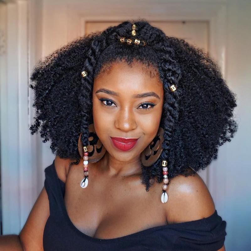 Visual Idea — Natural Hairstyles 2027 for 4B Hair