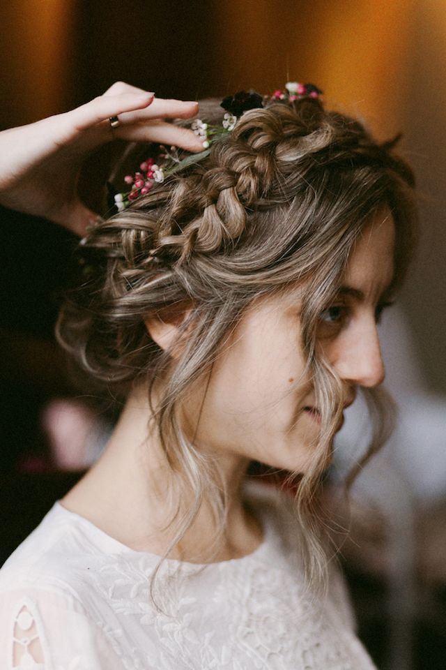 Loose Braid With Face-Framing Tendrils Visual Idea — Crown Braid 2027