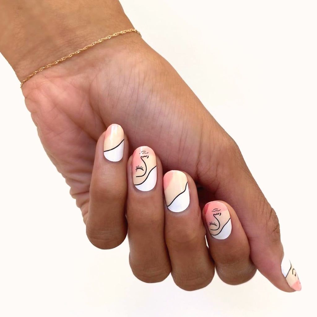 Glossy Visual Idea Glossy Visual Idea — Line Art Nails 2027