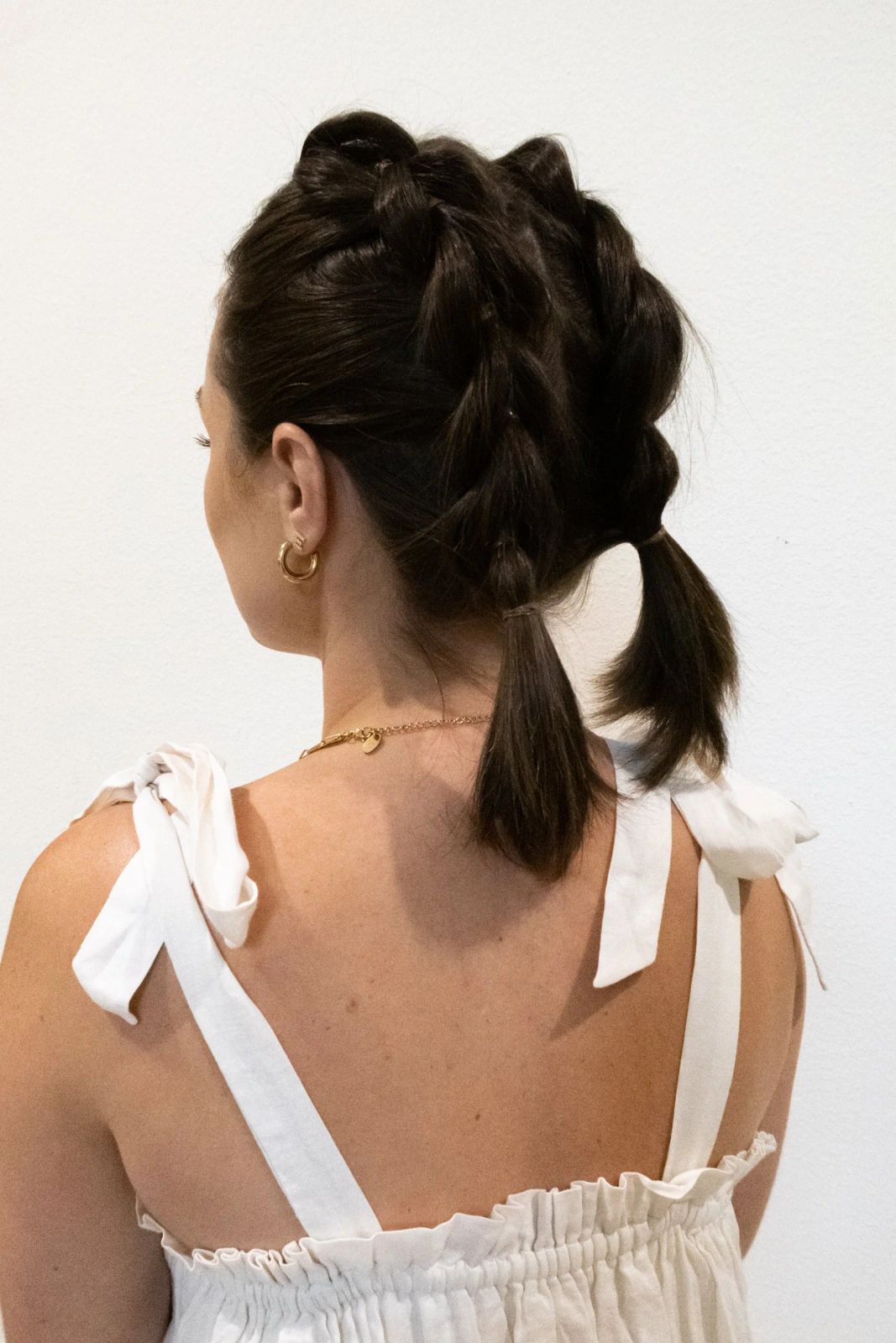 Multiple Braids Into Two Pigtails — Easy Hairstyles 2027 for Swim